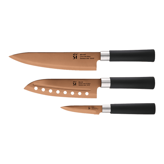Set de 3 cuchillos Japoneses